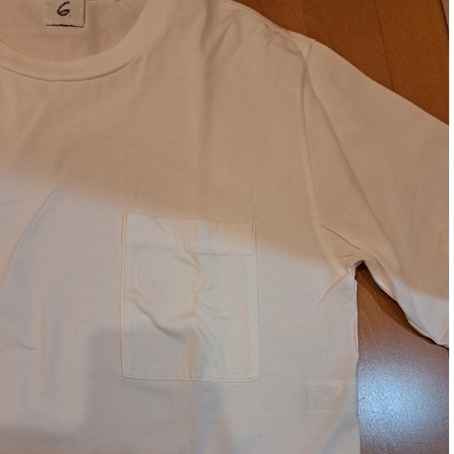 6 (ROKU)(ロク)のROKU　ホワイトTシャツ レディースのトップス(Tシャツ(半袖/袖なし))の商品写真