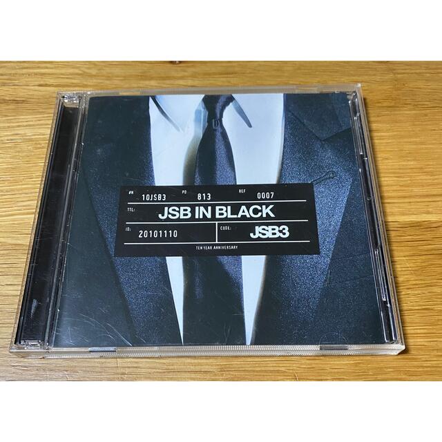 JSB IN BLACK エンタメ/ホビーのCD(ポップス/ロック(邦楽))の商品写真