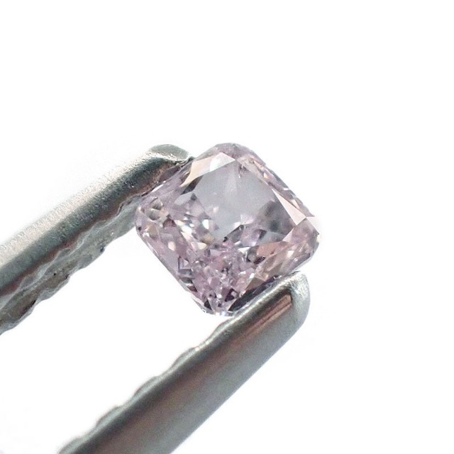 0.102ct ファンシー パープル ピンク ダイヤモンド ダイヤ ルース 裸石 レディースのアクセサリー(その他)の商品写真