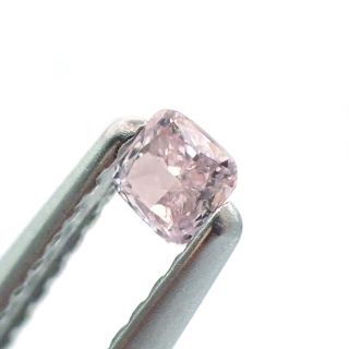 0.102ct ファンシー パープル ピンク ダイヤモンド ダイヤ ルース 裸石(その他)