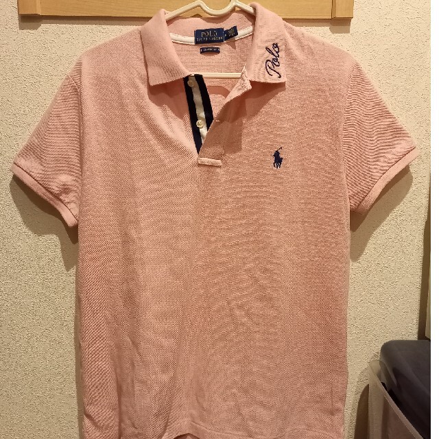 Ralph Lauren(ラルフローレン)の未使用ポロシャツ　ピンク レディースのトップス(Tシャツ(半袖/袖なし))の商品写真