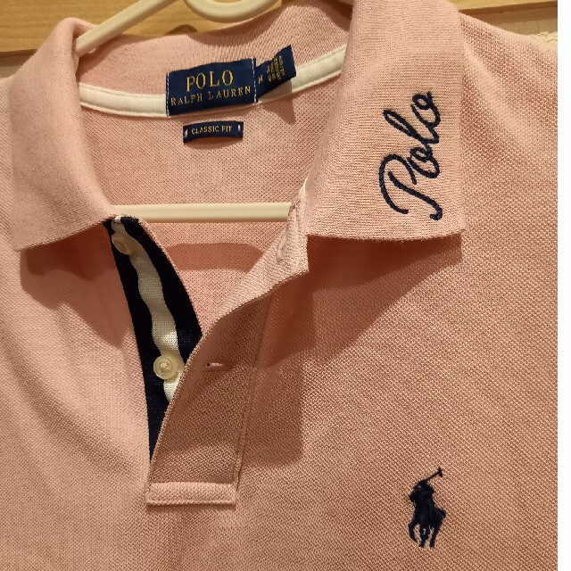 Ralph Lauren(ラルフローレン)の未使用ポロシャツ　ピンク レディースのトップス(Tシャツ(半袖/袖なし))の商品写真