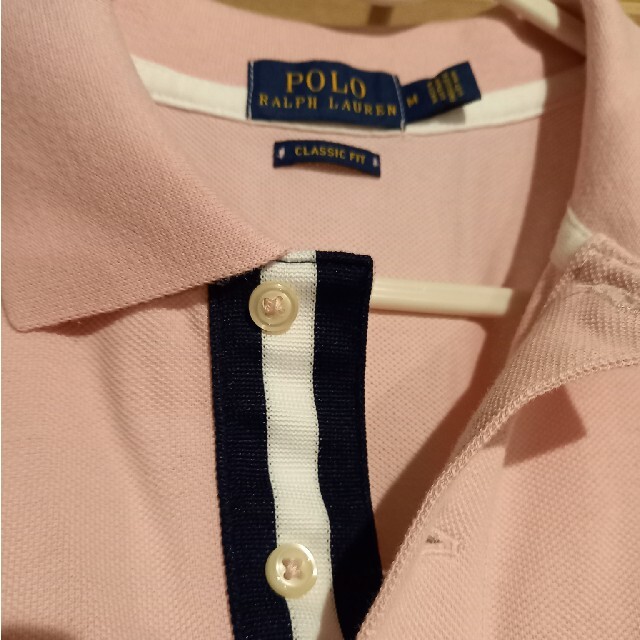 Ralph Lauren(ラルフローレン)の未使用ポロシャツ　ピンク レディースのトップス(Tシャツ(半袖/袖なし))の商品写真