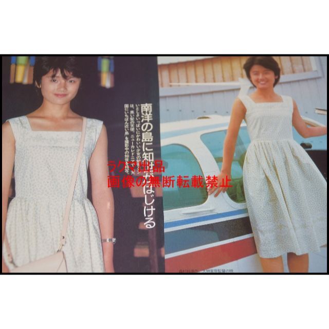 ▲限定1名様▲貴重▲原田知世▲切り抜きクリアブック▲