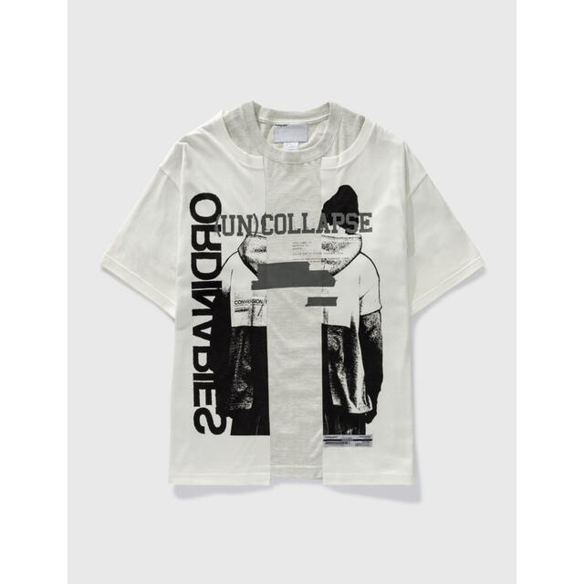 【新品タグ付】POLIQUANT レイヤード セイラニードロ Tシャツ