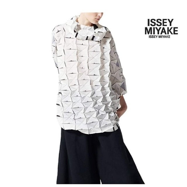 美品 ISSEY MIYAKE イッセイミヤケ オリガミ 長袖 トップス - www