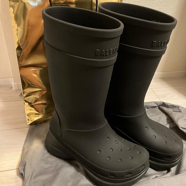 最安挑戦! Balenciaga - balenciaga crocs コラボブーツ ブーツ