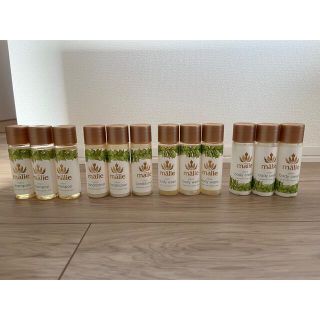 マリエオーガニクス(Malie Organics)のmalie organics マリエオーガニクス4本×3セット　アメニティセット(シャンプー/コンディショナーセット)