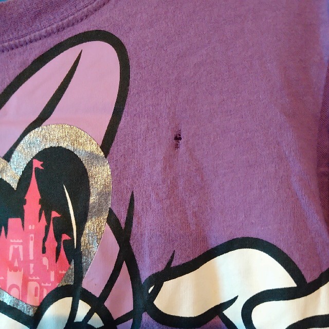 Disney(ディズニー)の【ワケあり】デイジーダック♡Tシャツ　120cm キッズ/ベビー/マタニティのキッズ服女の子用(90cm~)(Tシャツ/カットソー)の商品写真