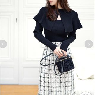 SNIDEL - 【本日限定値下】SNIDEL 2wayケープニットプルオーバーの通販