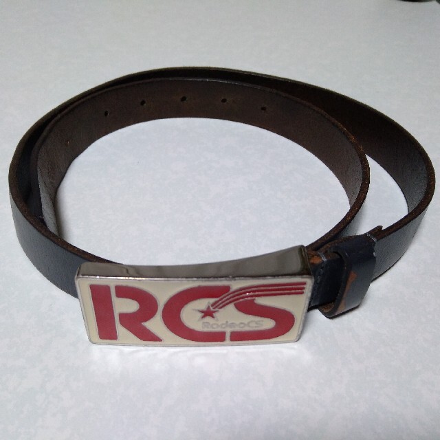 RODEO CROWNS(ロデオクラウンズ)のRCS ロデオクラウンズ 本革 バックル ベルト レディースのファッション小物(ベルト)の商品写真
