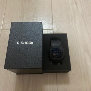 ジーショック(G-SHOCK)の値下げ！Gショック　ソリッドカラーズ　DW-5600BB-1JF(腕時計(デジタル))