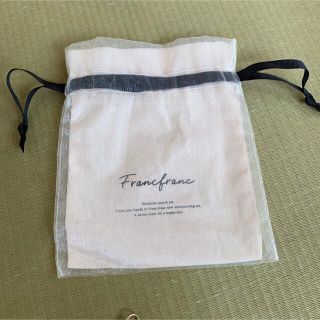 フランフラン(Francfranc)のFrancfrancレース 巾着フランフラン(ポーチ)