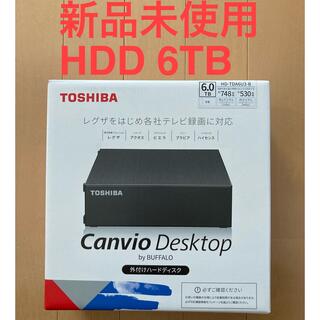 東芝 - 【匿名配送】HD-TDA6U3-B 外付けHDD  6.0TB 値下げ不可