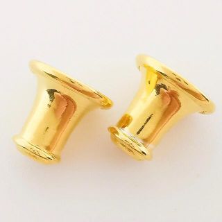 【２個売り】シルバー925 銀 18金 最高級キャッチ ピアス 用シリコンゴム (ピアス(両耳用))