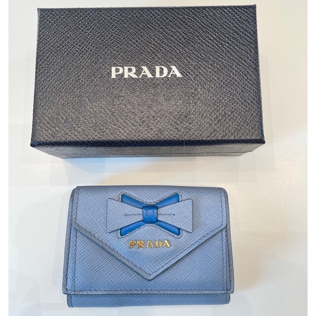 PRADA(プラダ)の［最終値下げ］プラダ　ミニ財布　SAFFIANO レディースのファッション小物(財布)の商品写真