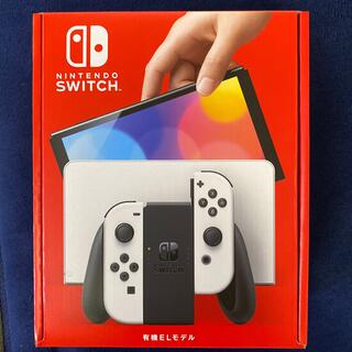 ニンテンドースイッチ(Nintendo Switch)のNintendo Switch  有機EL 本体 新品未開封 ホワイト(家庭用ゲーム機本体)