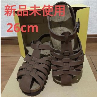 ビルケンシュトック(BIRKENSTOCK)のドーハ 26cm ダークブラウン　タタミ　ビルケンシュトック　グルカサンダル(サンダル)