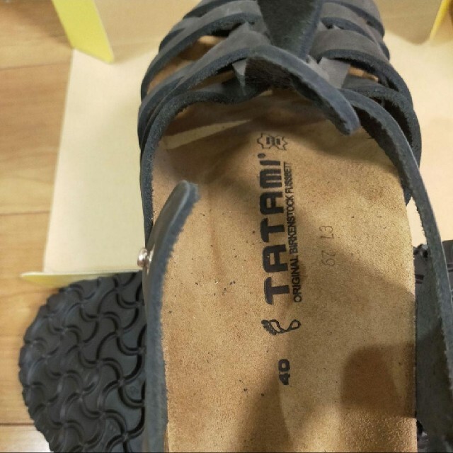 ドーハ 26cm ブラック BIRKENSTOCK TATAMI　グルカサンダル