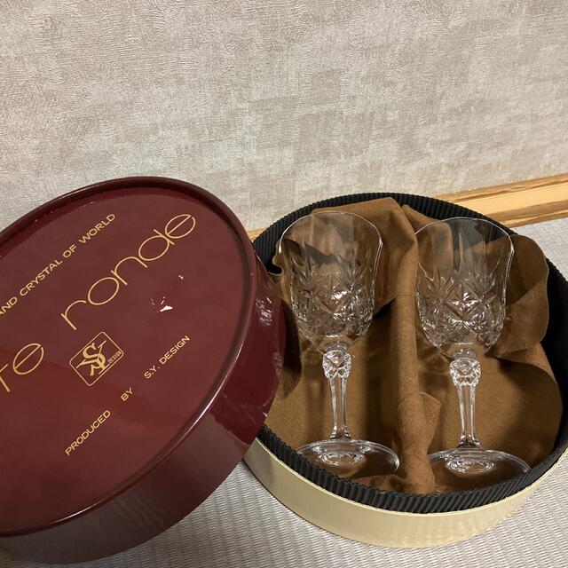 BOITE RONDE クリスタルグラス 2点セットの通販 by shop|ラクマ BOITE RONDE クリスタルグラス 2点セットの通販 by shop|ラクマ