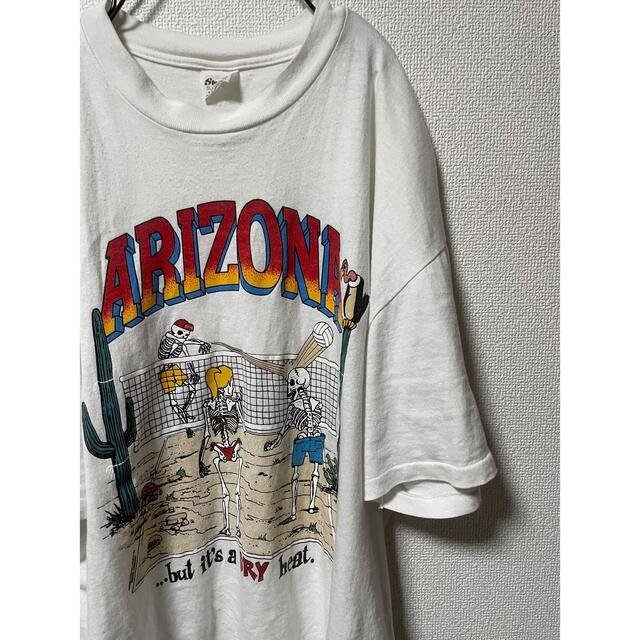 ヴィンテージTシャツ AARONTIPPIN くすみカラー シングルステッチ-