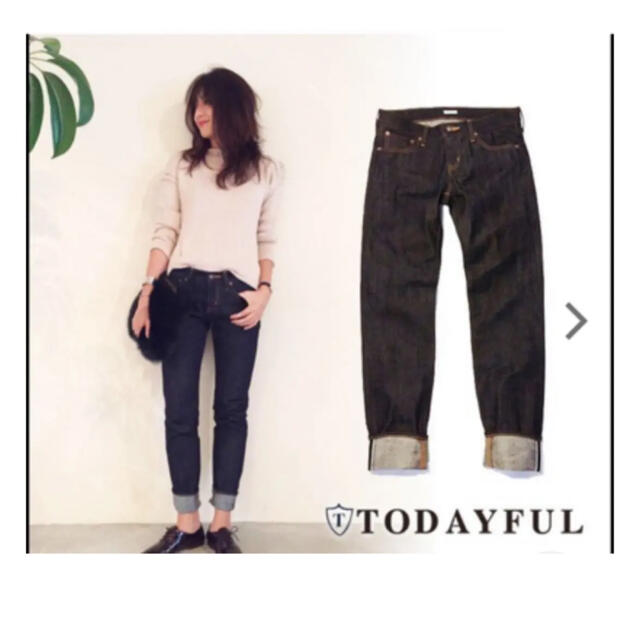 TODAYFUL(トゥデイフル)のtodayful NATALIE'sデニム  24インチ レディースのパンツ(デニム/ジーンズ)の商品写真