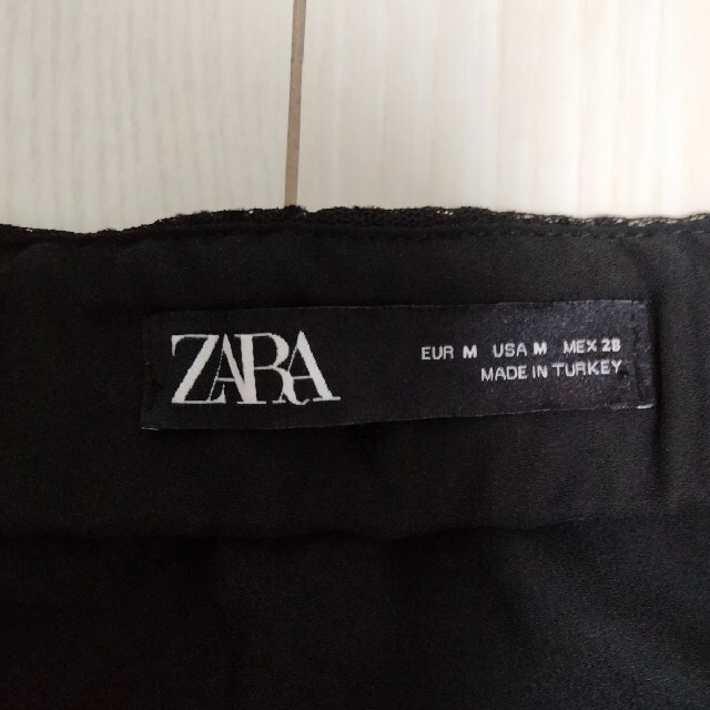 ZARA(ザラ)のZARA　水玉プリーツスカート　レディース　ボトムス　ロングスカート　フレア レディースのスカート(ロングスカート)の商品写真