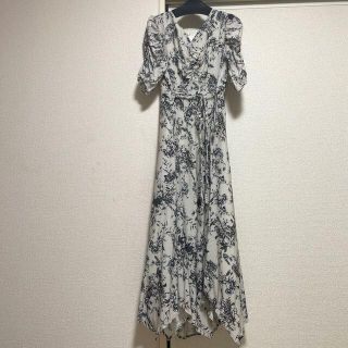 ムーン柄 ワンピース