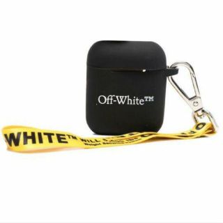 オフホワイト(OFF-WHITE)のOff-White ロゴプリント AirPods ストラップケース(その他)