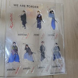 セブンオーダー(7ORDER)の7ORDER アクリルスタンド(アイドルグッズ)