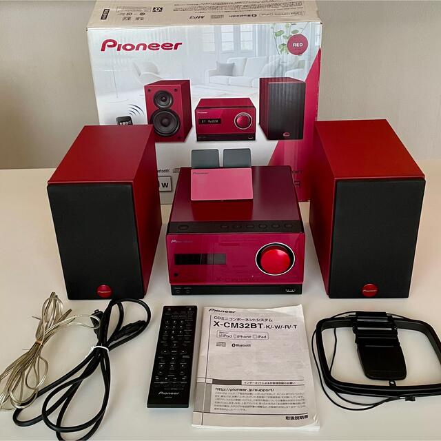 Pioneer CDミニコンポーネントシステム X-CM32BT-R