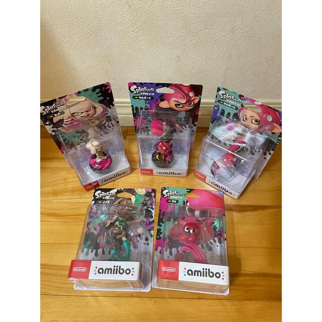 スプラトゥーン amiibo タコ タコボーイ タコガール ヒメ イイダ