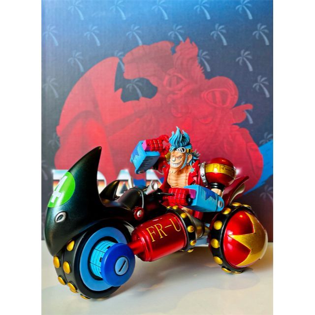 ワンピース フランキー&クロサイFR-U4号 ガレージキット ワーコレ