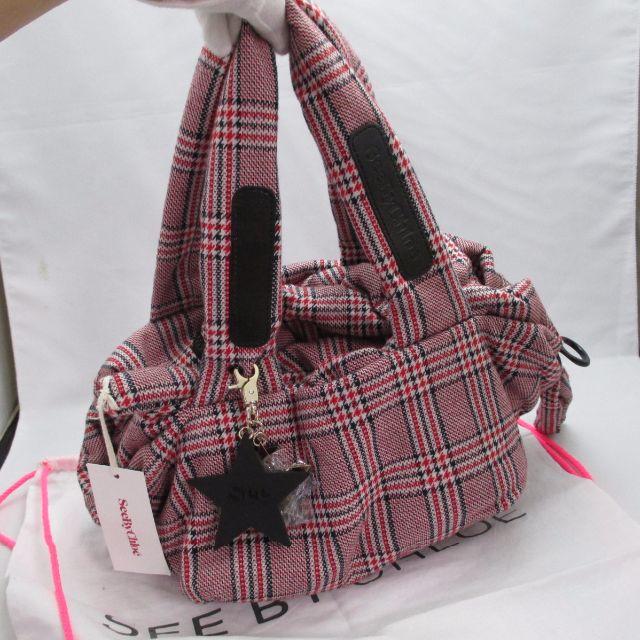 SEE BY CHLOE - 【正規品・鑑定済】未使用　シーバイクロエ　ハンドバッグ　タグ付き　チェック