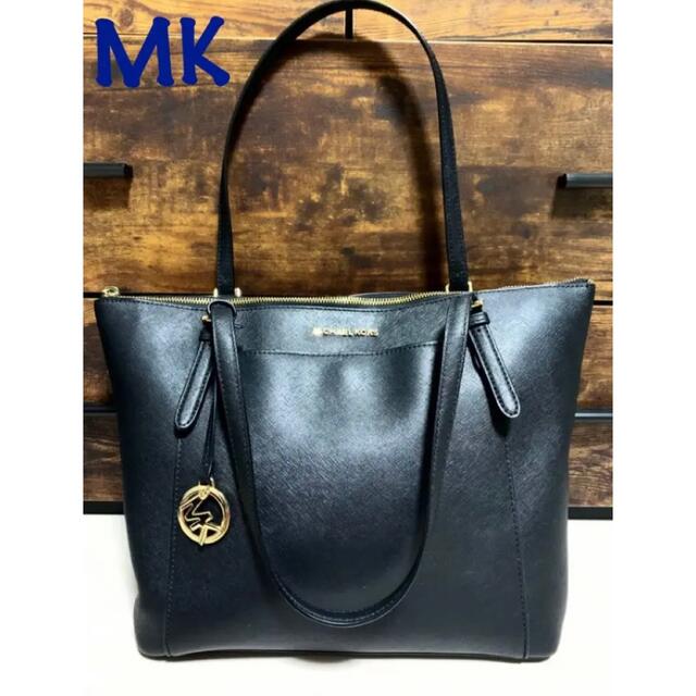 美品　MK マイケルコース トートバッグ　ブラック