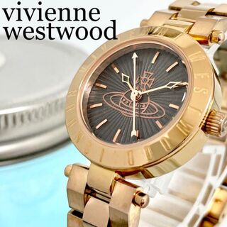 Vivienne Westwood - 300 ヴィヴィアンウエストウッド　レディース腕時計　ブラック　ピンクゴールド
