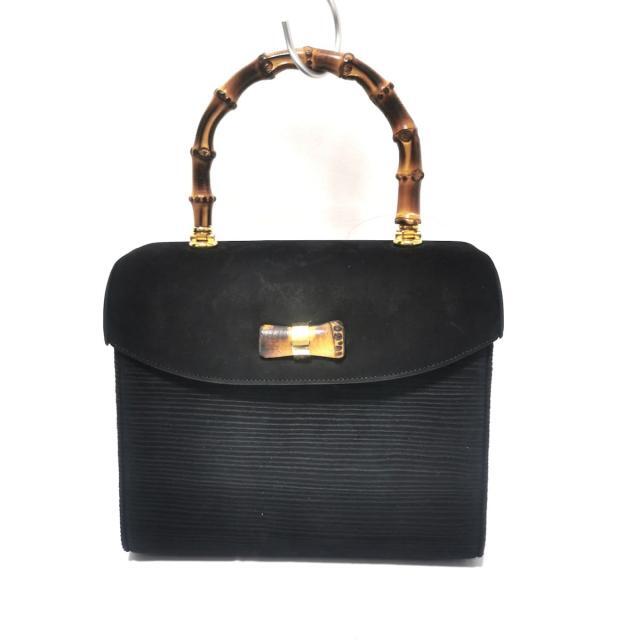 GINZA Kanematsu(ギンザカネマツ)のギンザカネマツ ハンドバッグ - 黒 レディースのバッグ(ハンドバッグ)の商品写真