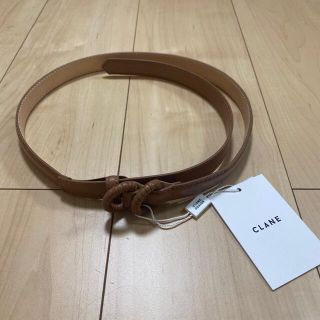 クラネ(CLANE)のクラネ　DOUBLE RING BELT ブラウン(ベルト)