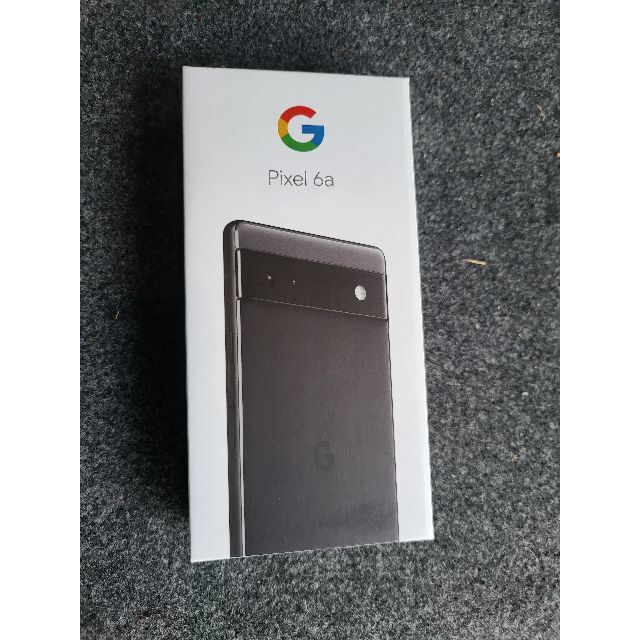 Google Pixel6a Charcoal 128GB au SIMフリー スマホ/家電/カメラのスマートフォン/携帯電話(スマートフォン本体)の商品写真