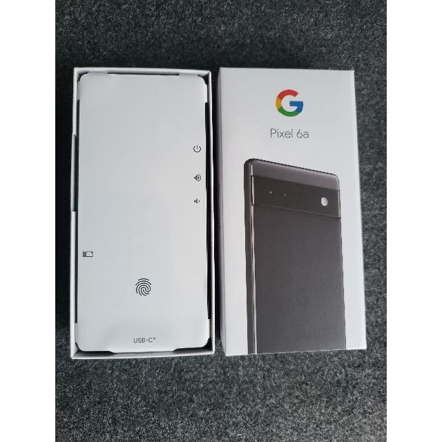 Google Pixel6a Charcoal 128GB au SIMフリー スマホ/家電/カメラのスマートフォン/携帯電話(スマートフォン本体)の商品写真