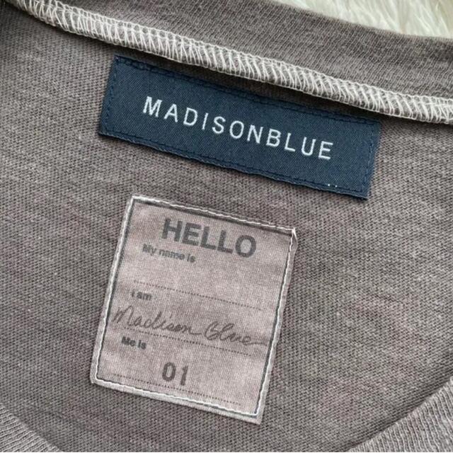 MADISONBLUE(マディソンブルー)のMADISON BLUE マディソンブルー  Tシャツ 01 レディースのトップス(Tシャツ(半袖/袖なし))の商品写真