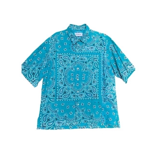 Miyagi Hidetaka bandana shirt mint blue メンズのトップス(シャツ)の商品写真