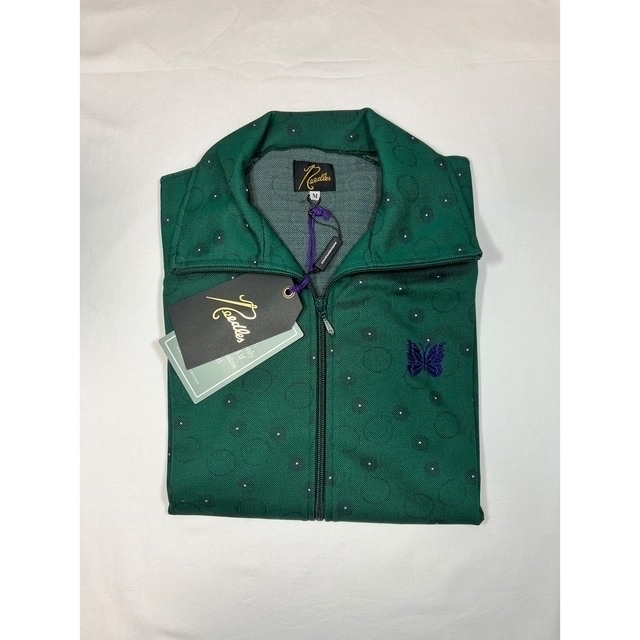 Needles - 深瀬着用 needles TRACK JACKET POLY JQ. グリーンの通販 by