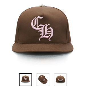 クロムハーツ(Chrome Hearts)のchrome hearts ch hat brown online限定(キャップ)