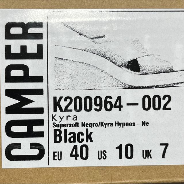 CAMPER - 新品 Camper Kyra カンペール サンダル ブラック 40の通販 by