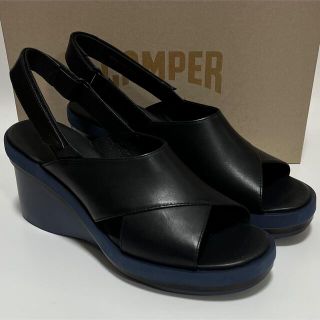 カンペール(CAMPER)の新品 Camper Kyra カンペール サンダル ブラック 40(サンダル)