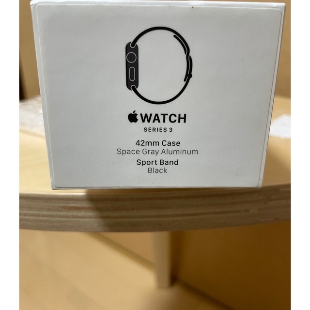 【人気】Apple Watch 3 (42m) ブラック