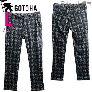 ガッチャ(GOTCHA)の新品 Lサイズ GOTCHA ガッチャ ゴルフパンツ 刺繍 黒 6(ウエア)
