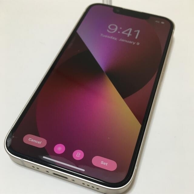 驚きの価格 iPhone - iPhone 13 mini スターライト 128 GB SIMフリー