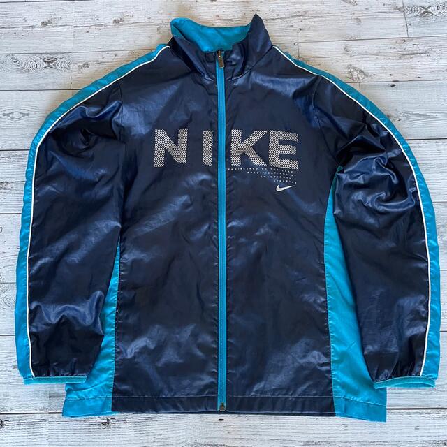 NIKE(ナイキ)のNIKE ナイキ ナイロンジャケット ビッグロゴ　90s メンズのジャケット/アウター(ナイロンジャケット)の商品写真